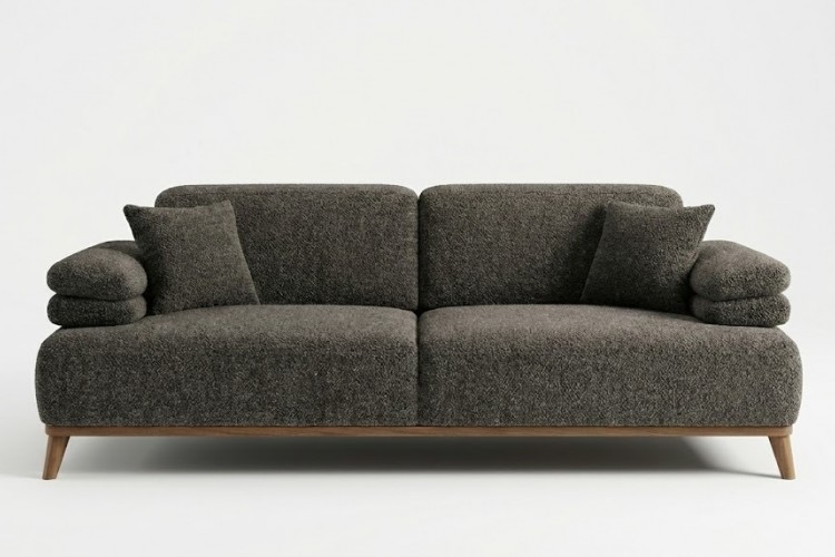 Atlas Koltuk Takımı: Bukle Şıklığı ve Yuvarlak Hatların Modern Uyumu